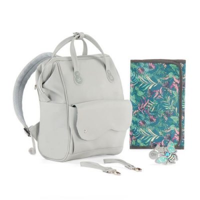  Kinderkraft Sac &agrave; langer dos TREASUREPACK gris/nature vibes
