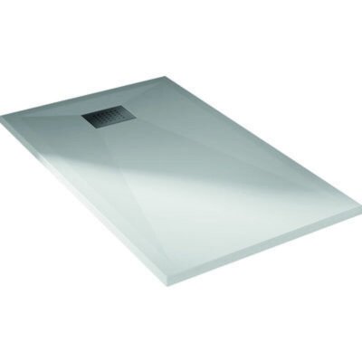 KINEDO  - Receveur Kinesurf 4 cm bonde centr&eacute;e sur la largeur - 120 x 80 cm