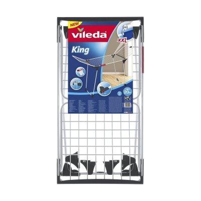 VILEDA King Clothesline Table en aluminium et acier - 
