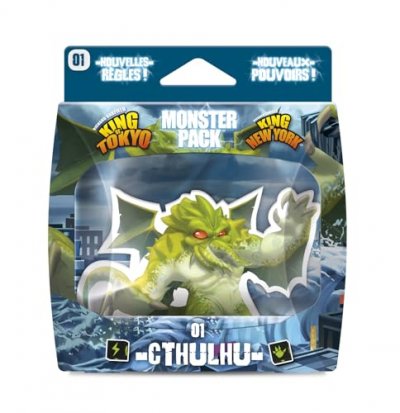 IELLO King of Tokyo - Monster Pack : Cthulhu -  Jeu de soci&eacute;t&eacute; - 51349