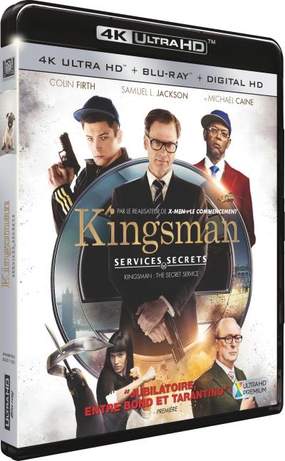 Kingsman : Services secrets [4K Ultra-HD + Blu-ray + Digital HD]
