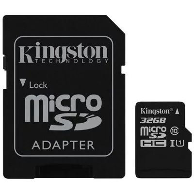 KINGSTON  32 Go micro SD Carte m&eacute;moire flash ( adap