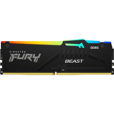 KINGSTON  32gb 5200 ddr5 dimm fury beast rgb KF552C40BBA-32