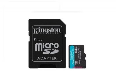 KINGSTON  Canvas Go! Plus 64 Go , Carte m&eacute;moire
