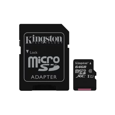 KINGSTON  Carte MicroSDXC UHS-I Classe 10 - 64Go