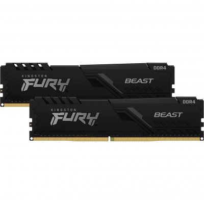 KINGSTON  Fury Beast - 2x16 Go - DDR4 3600 MHz - CL18 Noir