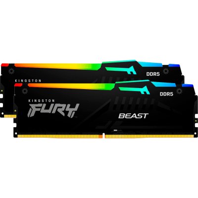 KINGSTON  FURY Beast RGB 64 Go (2 x 32 Go) DDR5 6400 MHz CL32