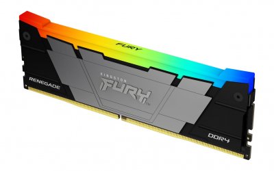 KINGSTON  FURY Renegade RGB 32Go 3200MT/s DDR4 CL16 DIMM M&eacute;moire pour PC de Game - KF432C16RB2A/32