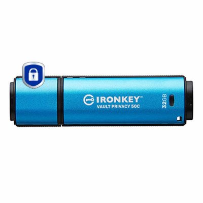 KINGSTON  IronKey Vault Privacy 50 32 GB, Cl&eacute; USB