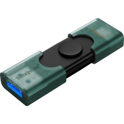 KINGSTON  Technology DataTraveler 256 Go USB-A + USB-C 3.2 Gen 1 DuoG2