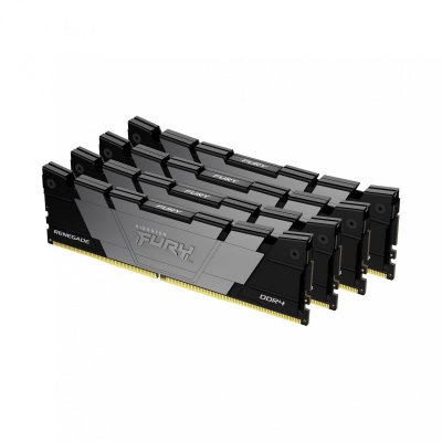 KINGSTON  Technology FURY 32 Go 3600 MT/s DDR4 CL16 DIMM (Kits de 4) Renegade Black