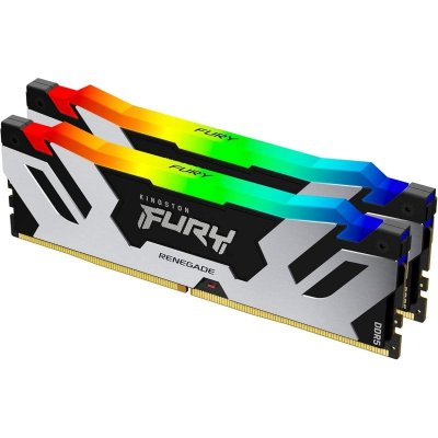 KINGSTON  Technology FURY 96Go 6000MT/s DDR5 CL32 DIMM (Kit de 2) Renegade RGB XMP - Neuf