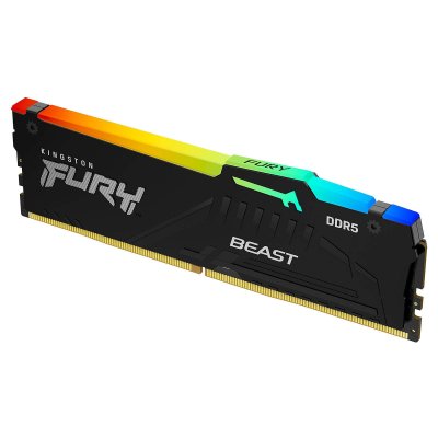KINGSTON  Technology FURY Beast 32GB 5200MT/s DDR5 CL40 DIMM RGB - Neuf