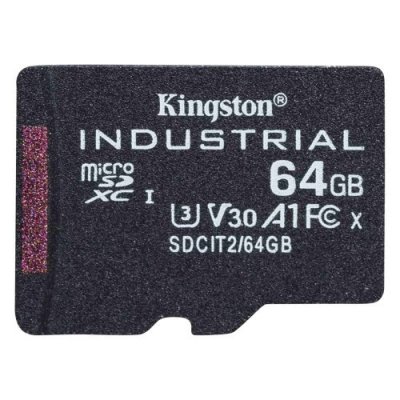 KINGSTON  Technology Industrial Temperature microSD UHS-I 64GB 64 Go MicroSDXC Classe 10