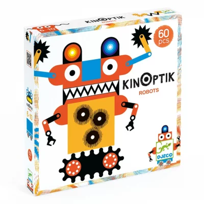 DJECO Kinoptik robots  60 pi&egrave;ces