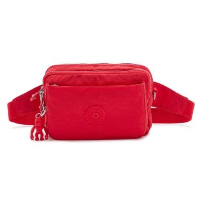 KIPLING  Abanu Multi, Crossbody Femme, Rouge, 8x19x13 cm