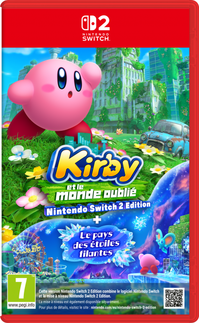 NINTENDO Kirby et le Monde Oubli&eacute; + Le Pays des &Eacute;toiles Filantes  &bull; Jeu  Switch 2 