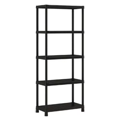 KIS  &Eacute;tagere de rangement Plus 80 / 5 - 80 x 40 x 187 cm - Noir