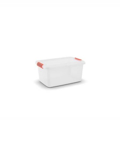 KIS  Malle multifonctions K Latch Box L - 43 L - Blanc naturel