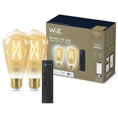 WIZ Kit 2 ampoules & t&eacute;l&eacute;commande  Ambre