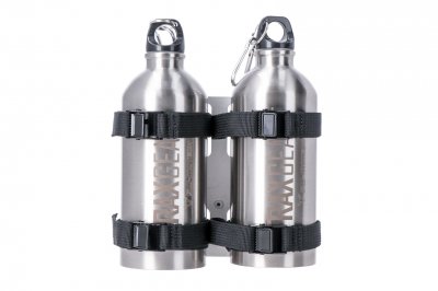 SW MOTECH Kit 2 gourdes en acier inox 0,6L SW-MOTECH TRAX