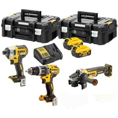 DEWALT Kit 3 Outils Xr 18v 5ah Li-ion Brushless