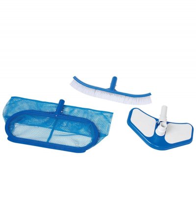 INTEX Kit 3 pi&egrave;ces de Nettoyage Deluxe pour Piscine