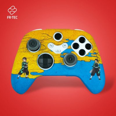 JUST FOR GAMES Kit Accessoire personnalis&eacute; Demon Slayer pour manette Xbox Series