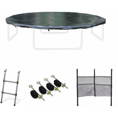 SWEEEK Kit accessoires pour trampoline de diam&egrave;tre 250 &agrave; 490 cm &Oslash;400 cm