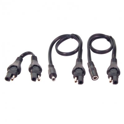 TECMATE Kit adaptateurs  O-67 12V SAE DC 2,5 mm (type Gerbing)