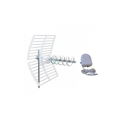ME Kit antenne tnt avec pointage &agrave; led fracarro - elika Pro 700 k + Ali  ntation Originale