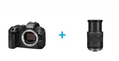 CANON Kit appareil photo hybride  EOS R6 Mark III avec RF 28-70mm f/2.8 IS STM Noir - Neuf