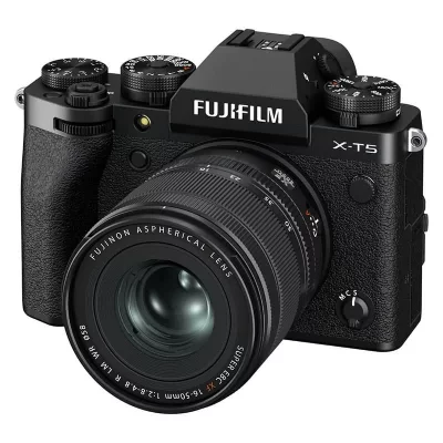 FUJIFILM Kit Appareil photo hybride  X-T5 Noir + XF16-50mm 