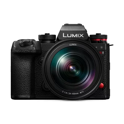 PANASONIC Kit Appareil photo hybride Lumix S1RII Noir + Optique 24-105 mm 