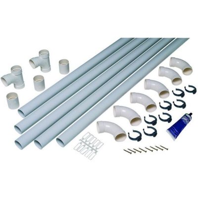 ALDES Kit aspirateur centralis&eacute; s&eacute;rie T - kit de raccordement pour 3 prises