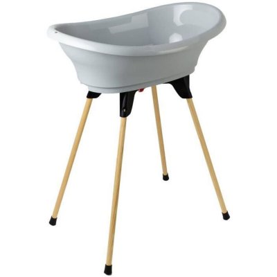THERMOBABY Kit Baignoire Vasco Gris Charme: Baignoire Pieds Vidange