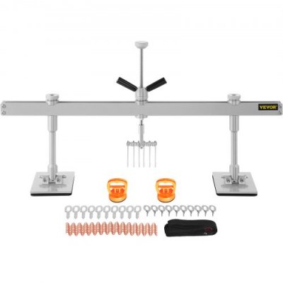 VEVOR Kit Barre de Traction de D&eacute;bosselage Extracteur Bosse de Voiture 850 mm - 