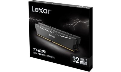 LEXAR Kit Barrettes M&eacute;moire 32go (2x16go) Dimm Ddr4  Thor Rgb Pc4-2560