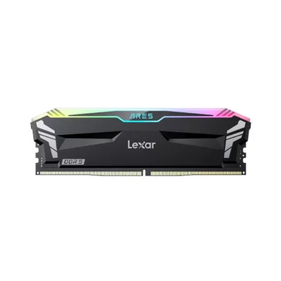 LEXAR Kit barrettes m&eacute;moire 32go (2x16go) dimm ddr5 ares rgb 7200mhz (noir) LD5U16G72C34LA-RGD 