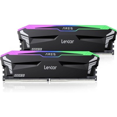LEXAR Kit Barrettes M&eacute;moire 32go (2x16go) Dimm Ddr5  Ares Rgb Pc5-5120
