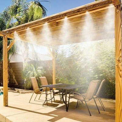 SHOP STORY Kit brumisateur pulv&eacute;risateur rafraichisseur d'air ext&eacute;rieur