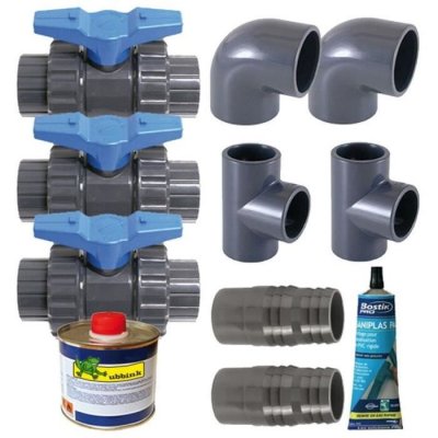 UBBINK Kit by Pass Deluxe pour Pompe &agrave; Chaleur diam 50