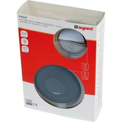 LEGRAND Kit carillon radio sans fil &agrave; piles Confort - 