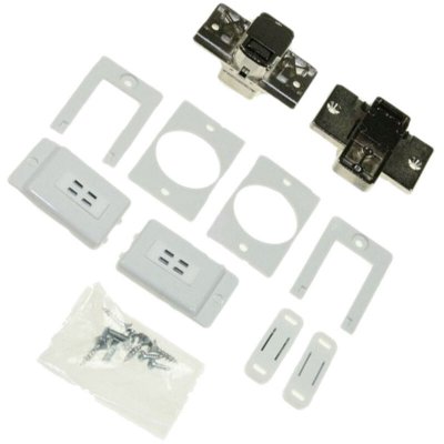 SIEMENS Kit charni&egrave;res de porte d'origine Lave-linge 00610416 