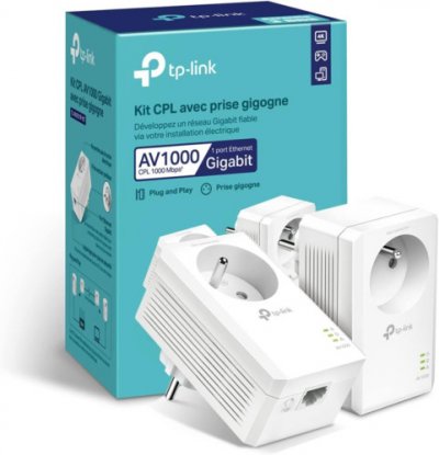TP LINK Kit CPL TP-LINK TL-PA7017P AV1000 Gigabit Blanc 