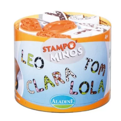 ALADINE Kit cr&eacute;atif  Stampo Minos Alphabet