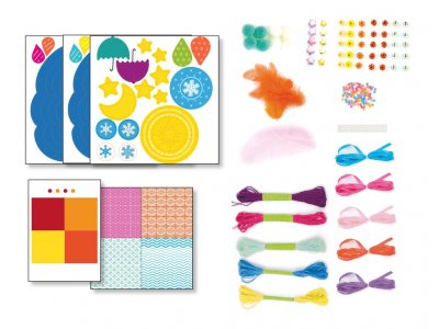 AU SYCOMORE Kit cr&eacute;atif  Dream Box Attrapes R&ecirc;ves Nuages