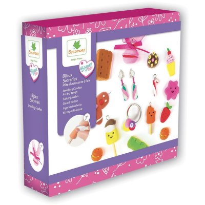 AU SYCOMORE Kit cr&eacute;atif  Lovely Box Bijoux Sucreries