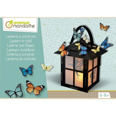 AVENUE MANDARINE Kit cr&eacute;atif  Lanterne &agrave; construire