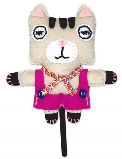 AVENUE MANDARINE Kit cr&eacute;atif  Little Couz'in Tina le Chat